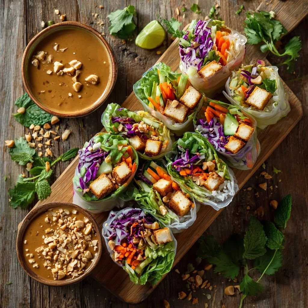 Tofu Spring Rolls (2)