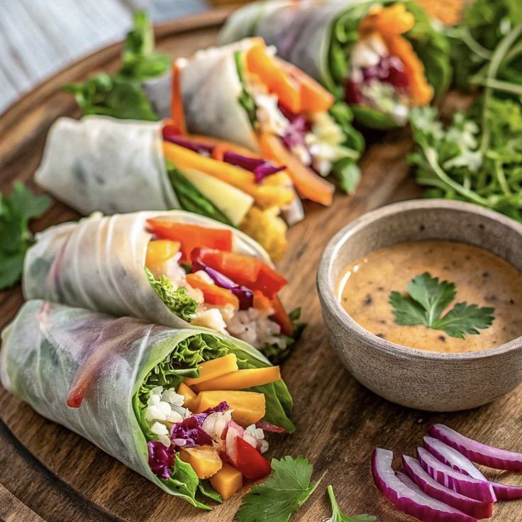 Veggie Spring Rolls (2)