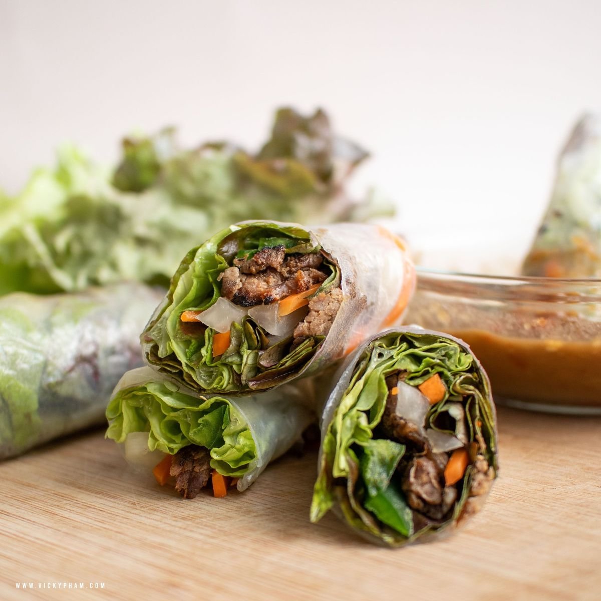 Grilled Beef Spring Rolls (2)